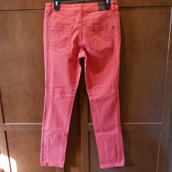 DKNY Red/Orange Soho Skinny Jeans - Picture 2 of 8